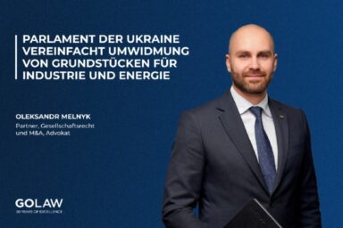 Parlament der Ukraine vereinfacht Umwidmung von Grundstücken für Industrie und Energie